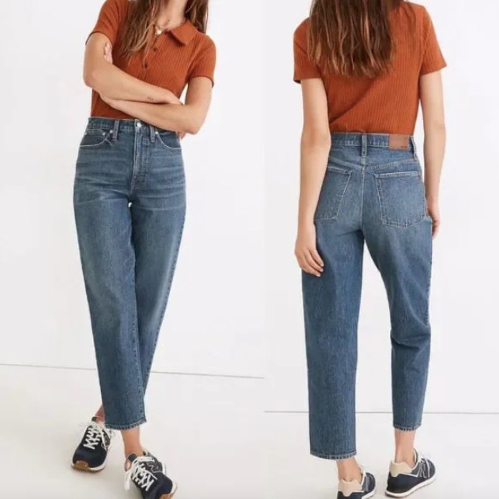 Madewell Balloon Jeans, Corson Wash